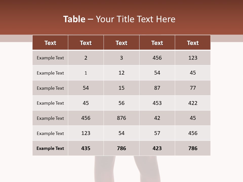 Female Colorful Black PowerPoint Template