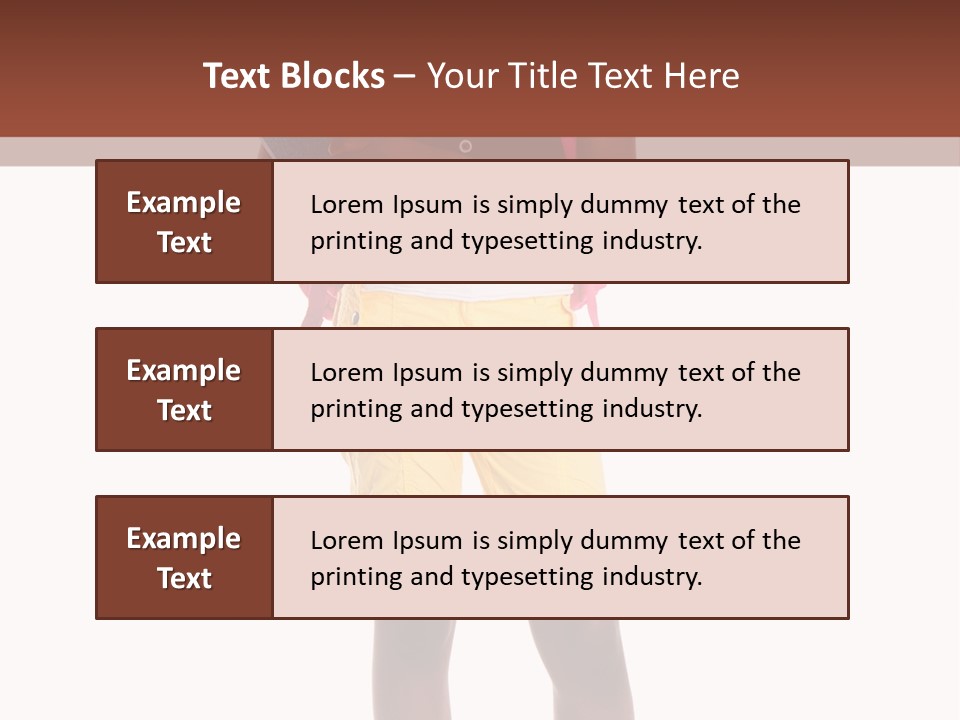 Female Colorful Black PowerPoint Template