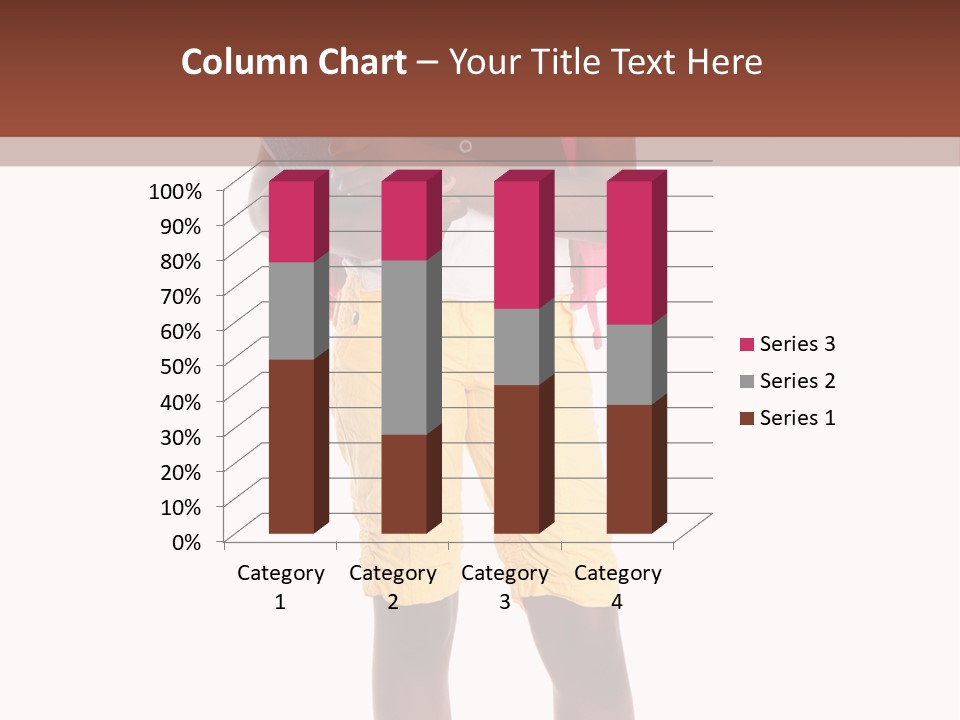 Female Colorful Black PowerPoint Template