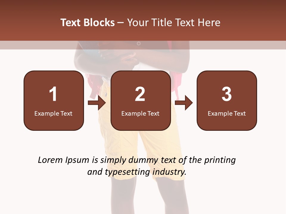 Female Colorful Black PowerPoint Template