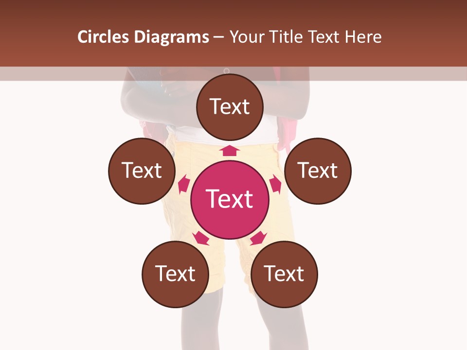 Female Colorful Black PowerPoint Template