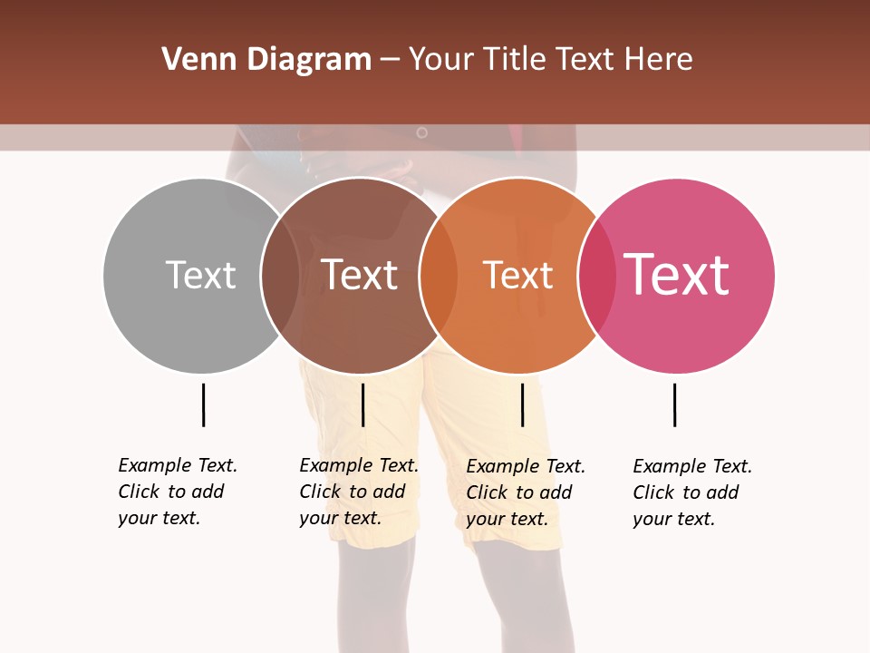 Female Colorful Black PowerPoint Template