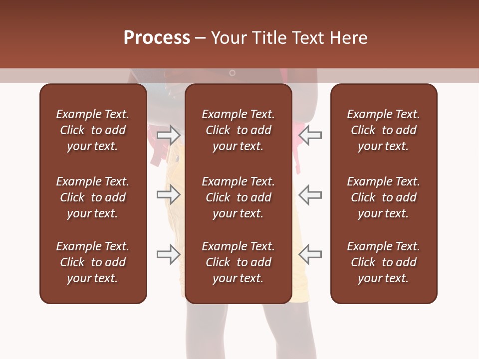 Female Colorful Black PowerPoint Template