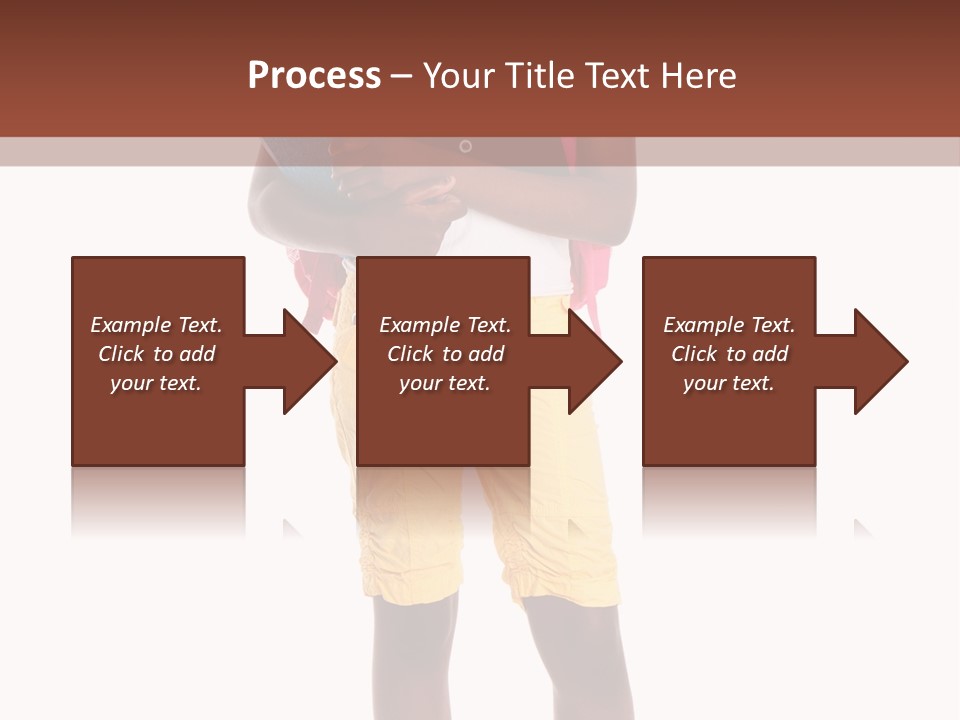 Female Colorful Black PowerPoint Template