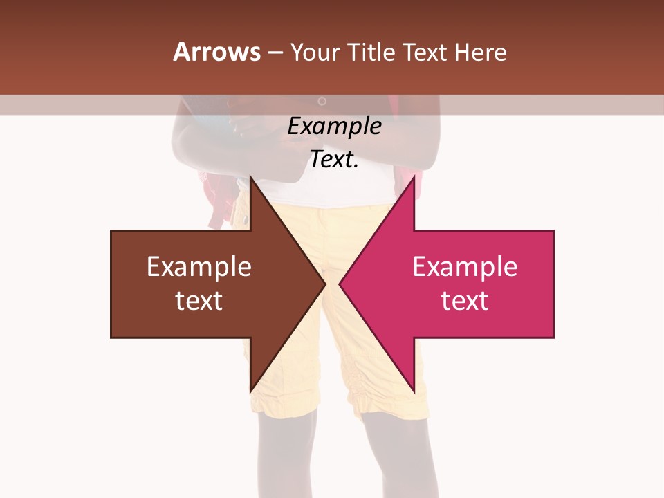 Female Colorful Black PowerPoint Template