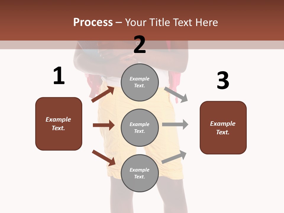 Female Colorful Black PowerPoint Template