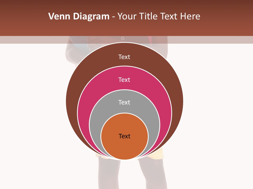 Female Colorful Black PowerPoint Template