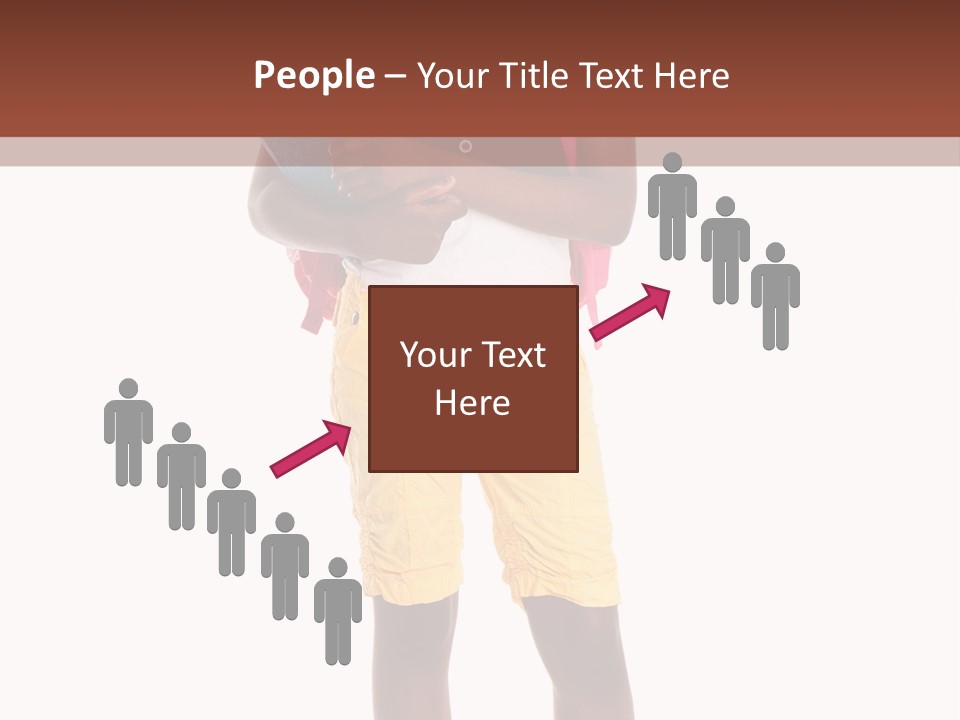 Female Colorful Black PowerPoint Template