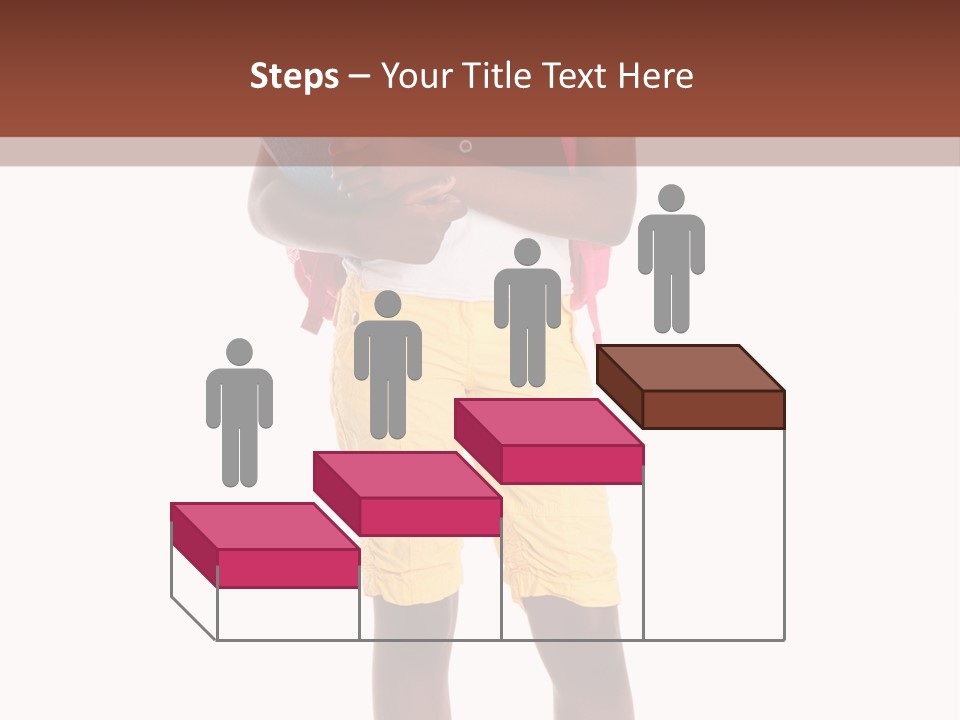 Female Colorful Black PowerPoint Template