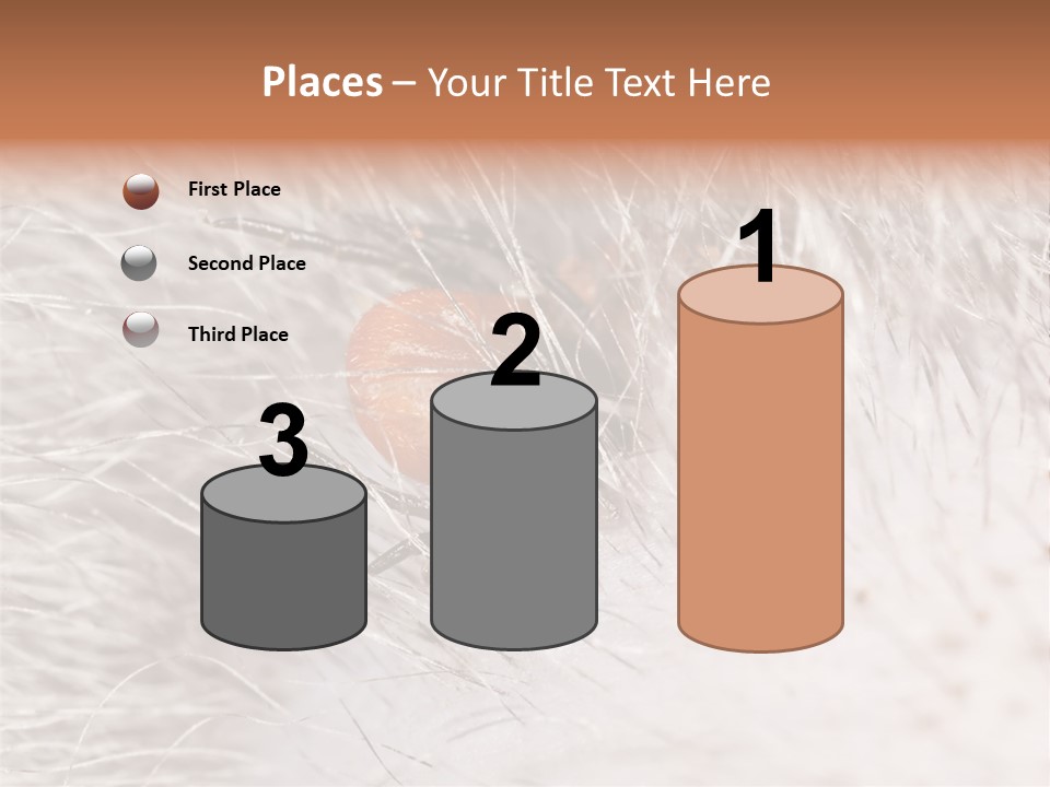 Hair Disease Carrier Brown PowerPoint Template