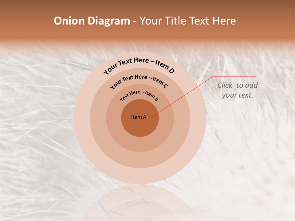 Hair Disease Carrier Brown PowerPoint Template