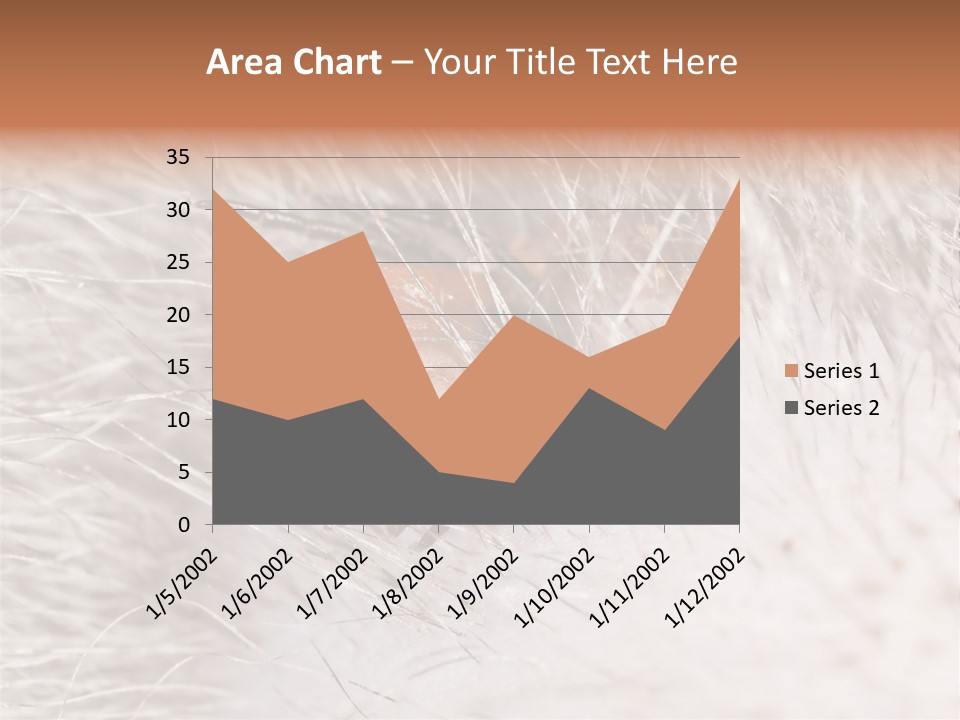 Hair Disease Carrier Brown PowerPoint Template