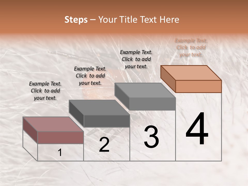 Hair Disease Carrier Brown PowerPoint Template