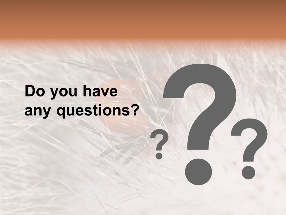 Hair Disease Carrier Brown PowerPoint Template