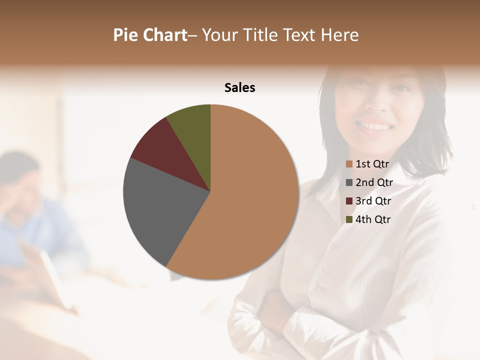 Corporate Happy Three PowerPoint Template