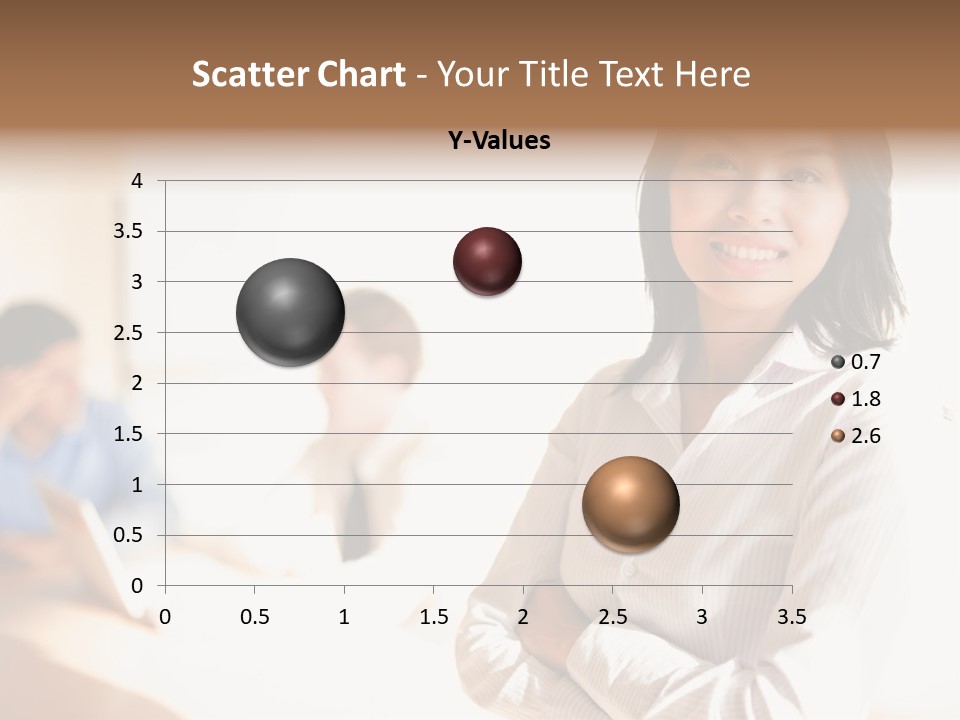 Corporate Happy Three PowerPoint Template