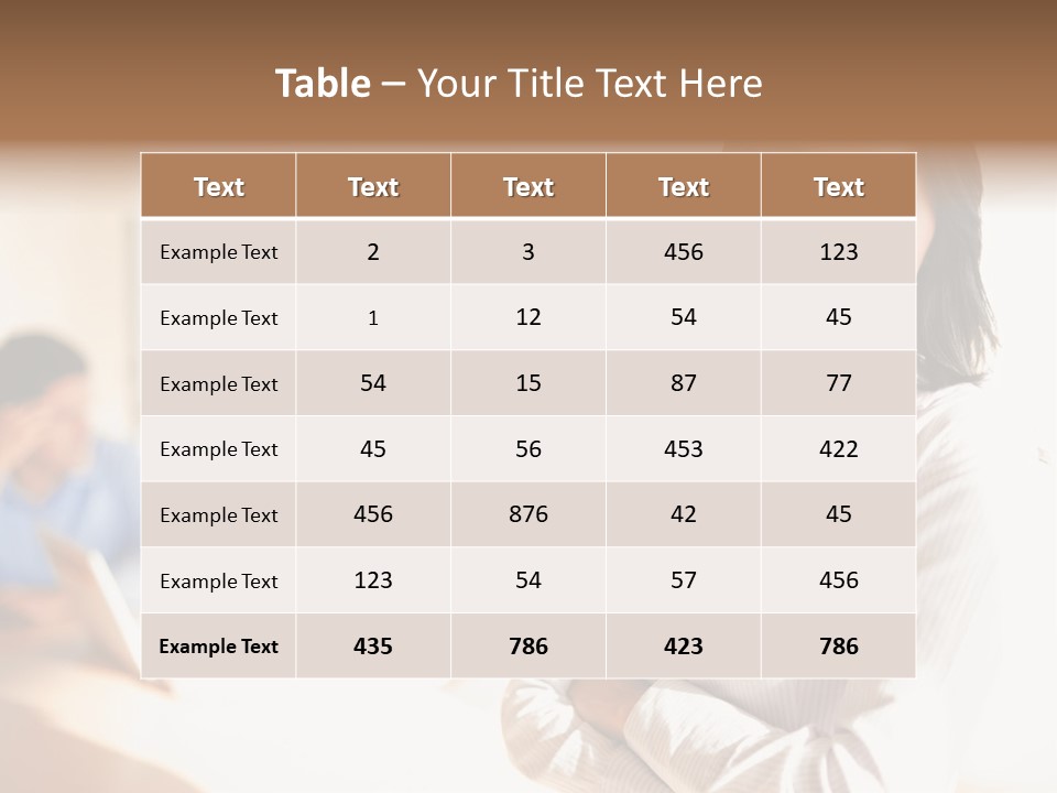 Corporate Happy Three PowerPoint Template