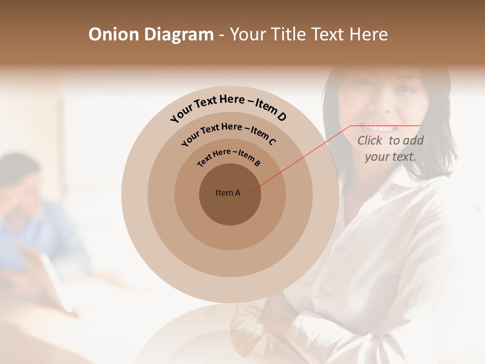 Corporate Happy Three PowerPoint Template