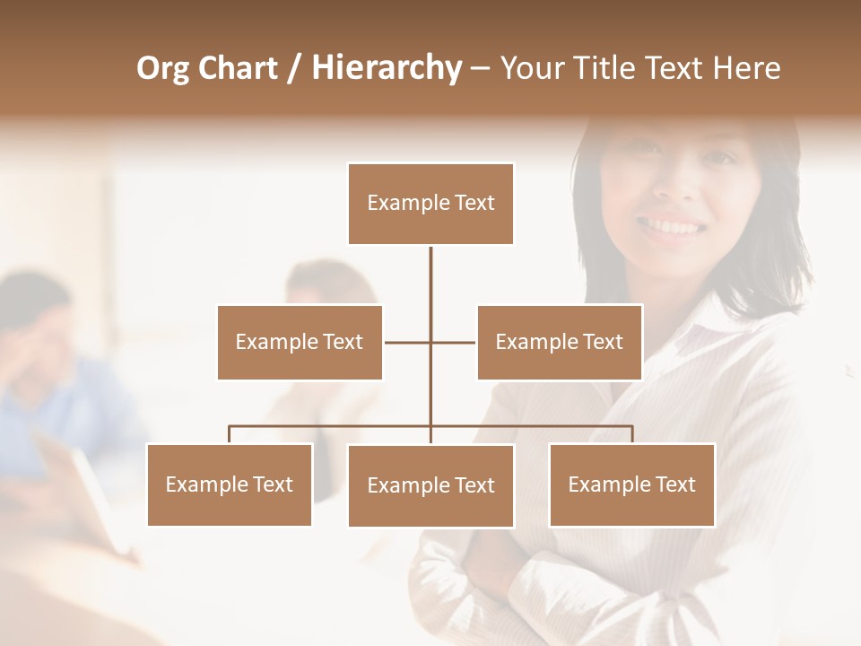 Corporate Happy Three PowerPoint Template