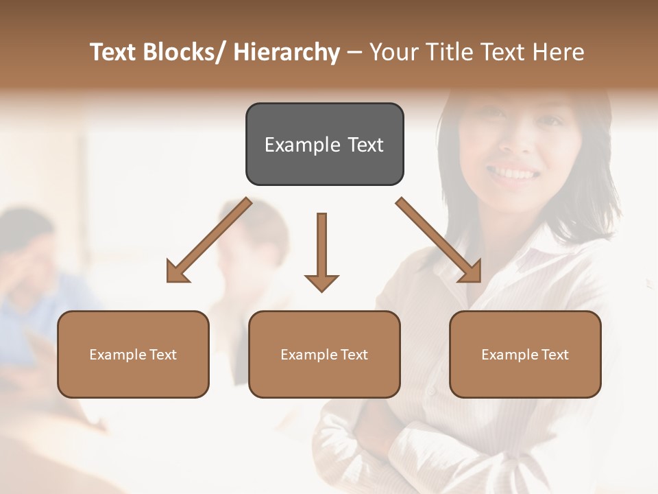 Corporate Happy Three PowerPoint Template