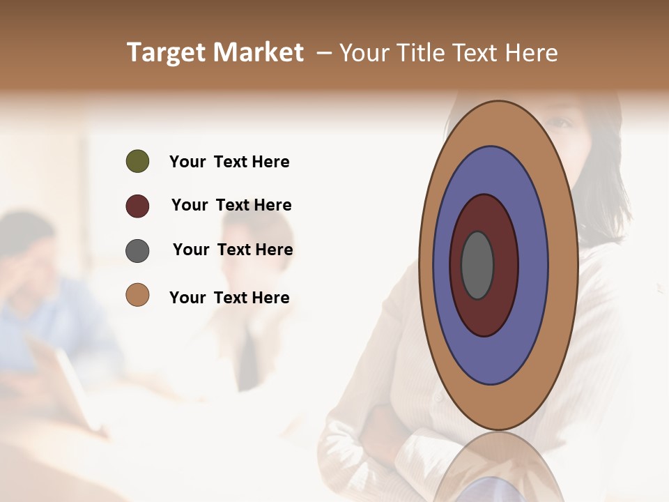 Corporate Happy Three PowerPoint Template