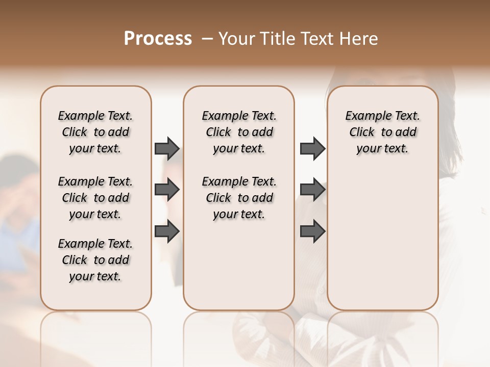 Corporate Happy Three PowerPoint Template