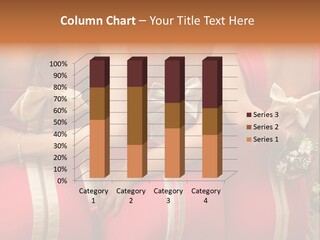 Dress Bloom Marriage PowerPoint Template