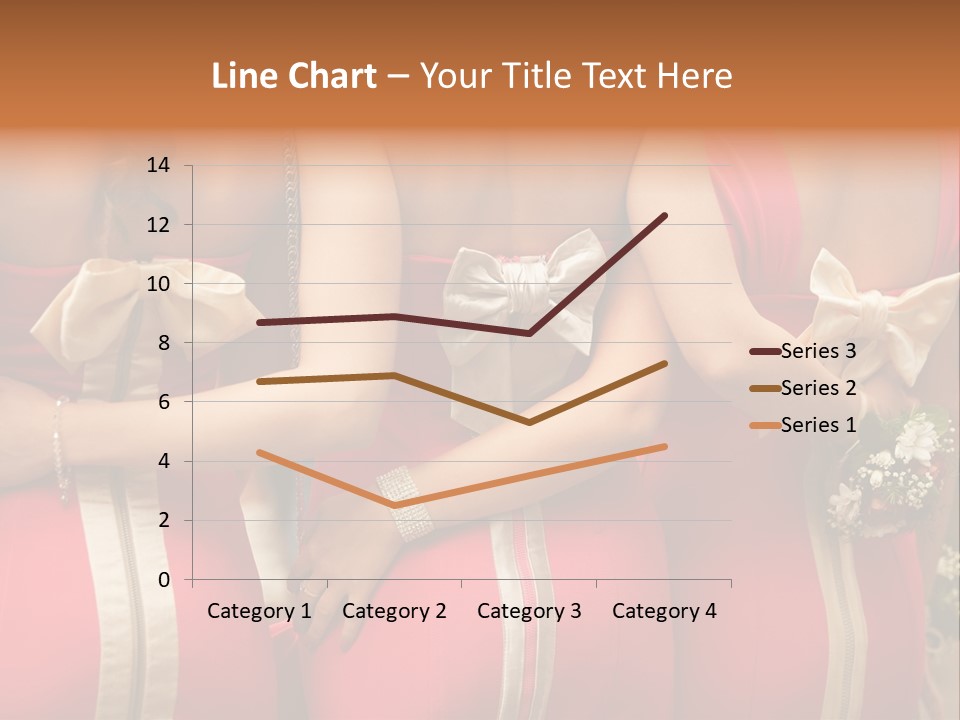 Dress Bloom Marriage PowerPoint Template
