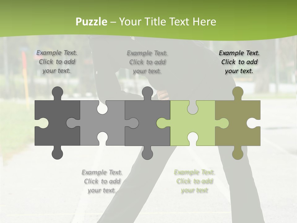 Happy Action Fit PowerPoint Template