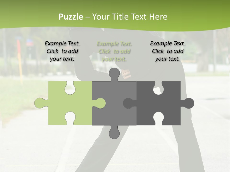 Happy Action Fit PowerPoint Template