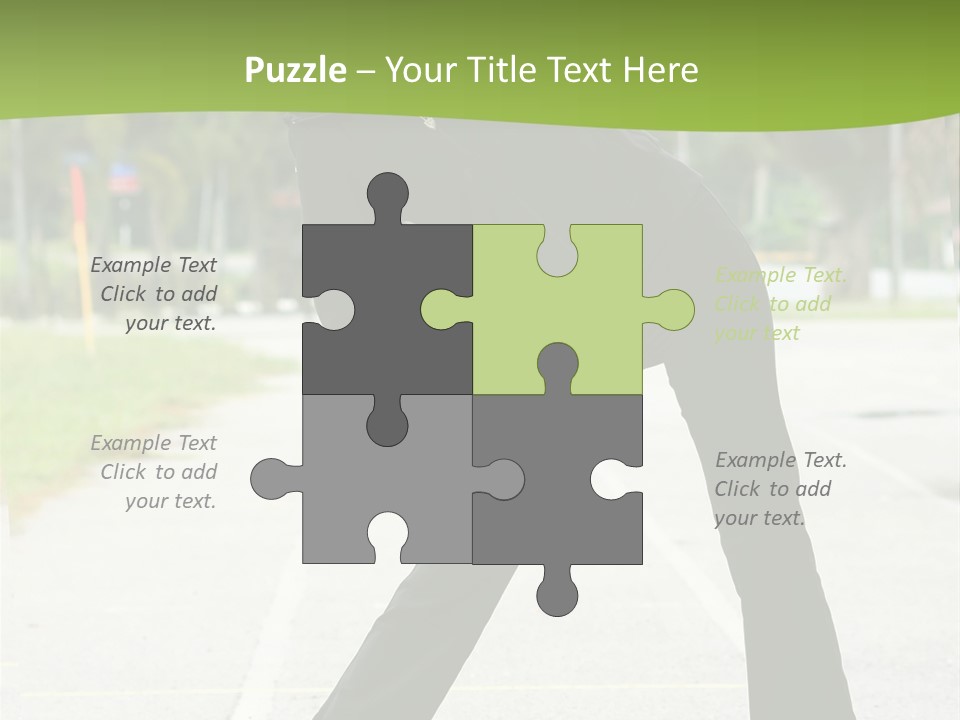 Happy Action Fit PowerPoint Template