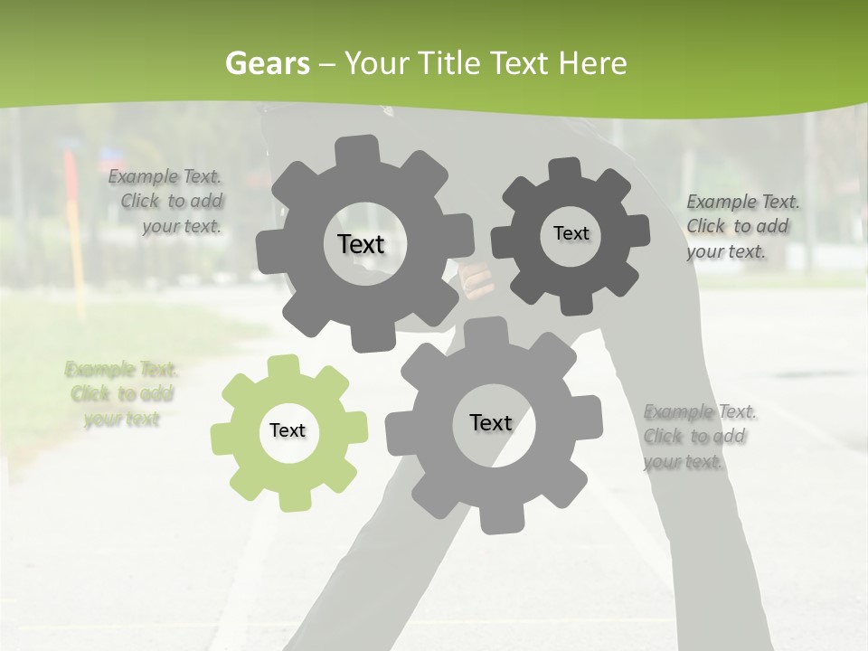 Happy Action Fit PowerPoint Template