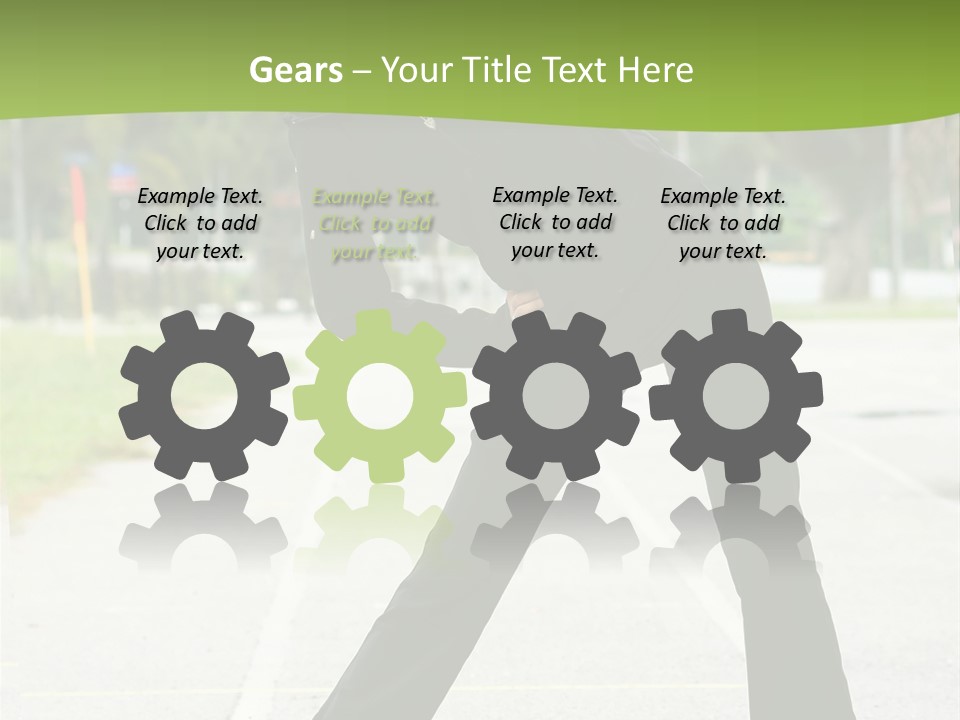 Happy Action Fit PowerPoint Template