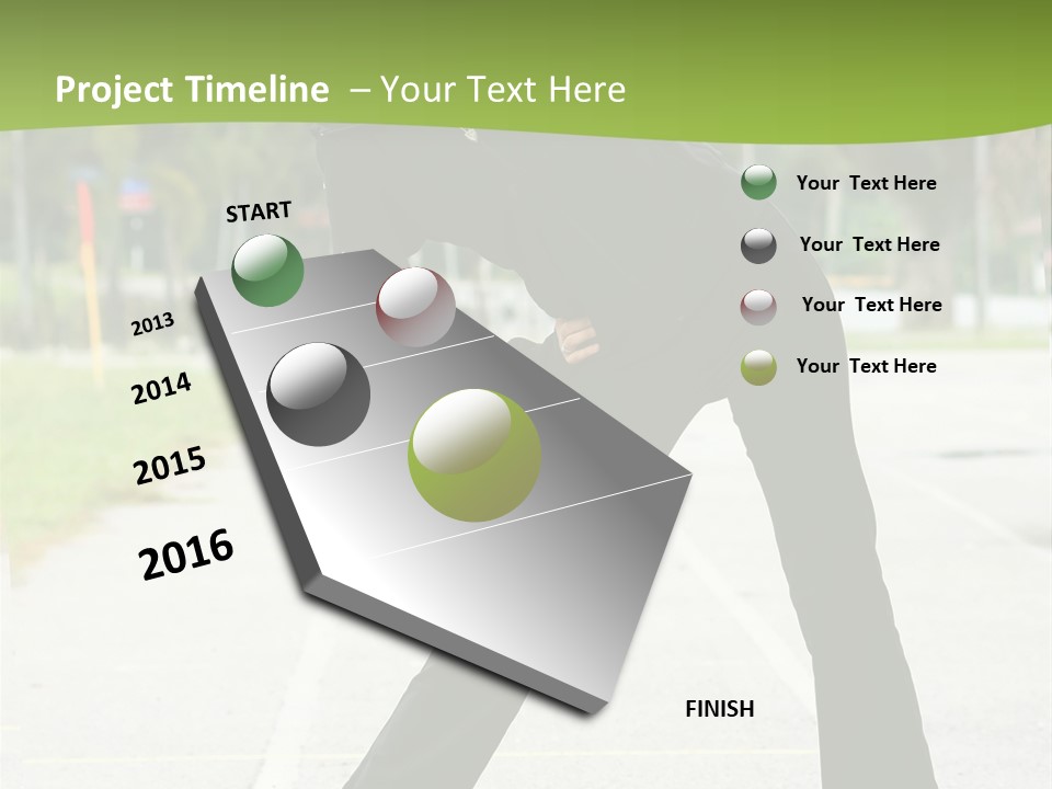 Happy Action Fit PowerPoint Template
