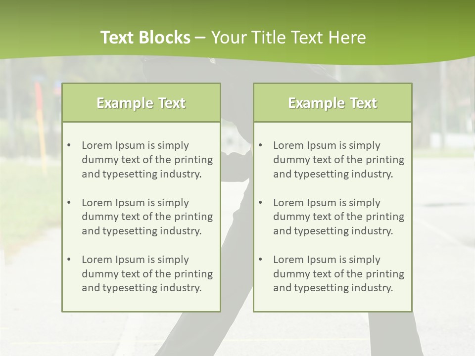 Happy Action Fit PowerPoint Template