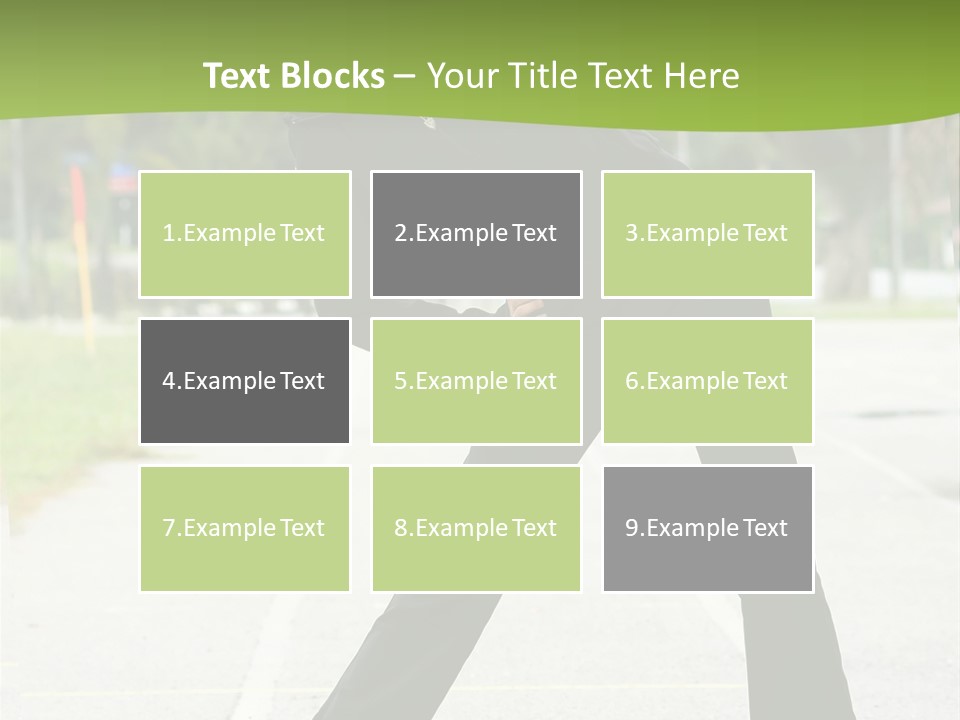 Happy Action Fit PowerPoint Template