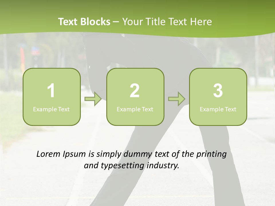 Happy Action Fit PowerPoint Template