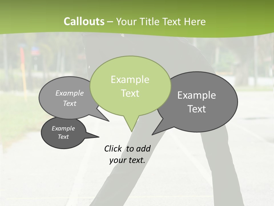 Happy Action Fit PowerPoint Template