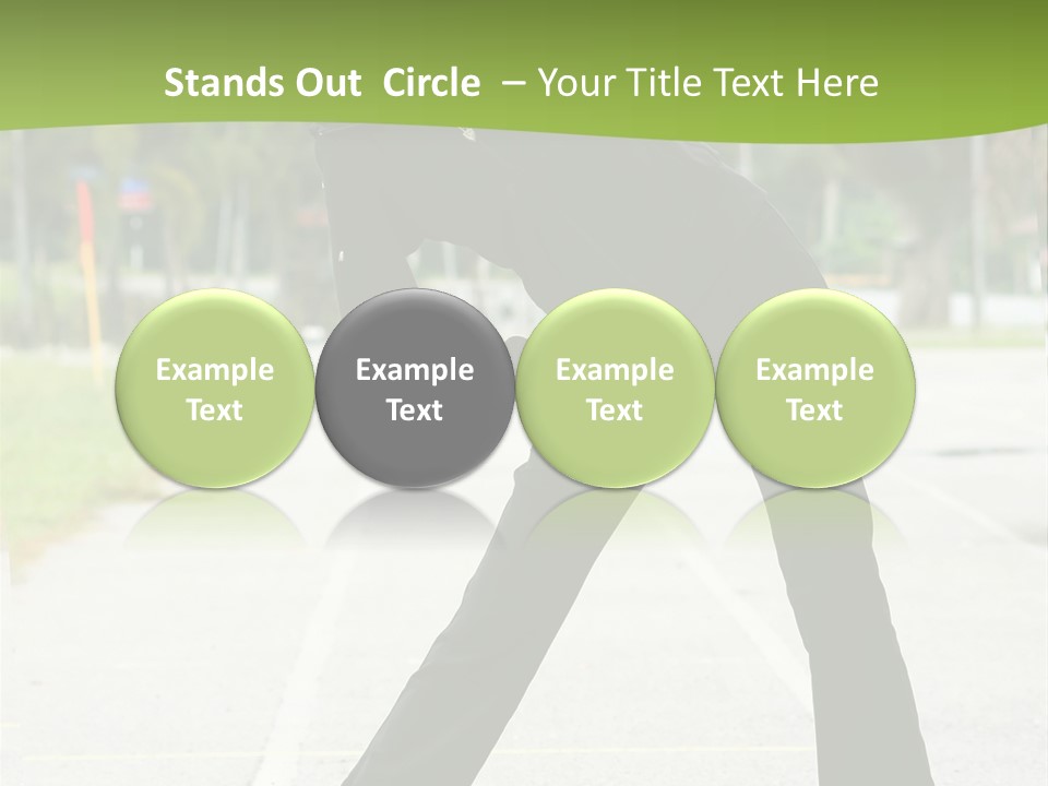 Happy Action Fit PowerPoint Template