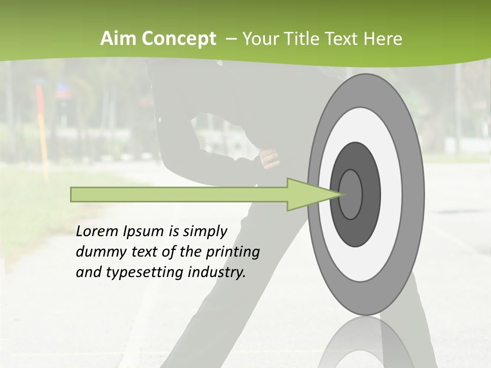 Happy Action Fit PowerPoint Template