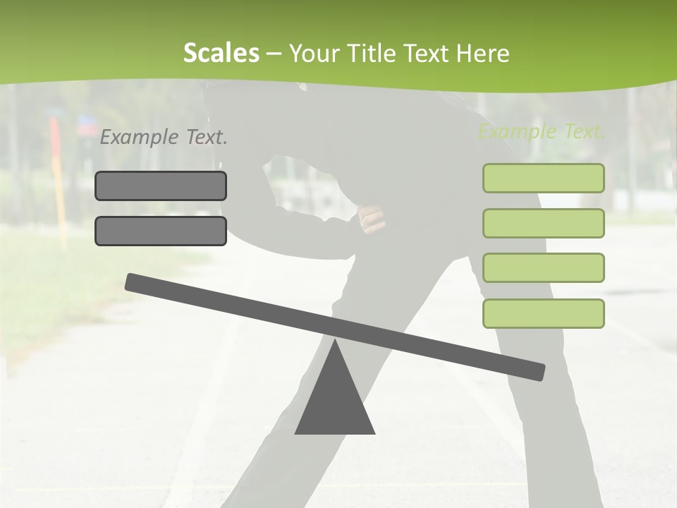Happy Action Fit PowerPoint Template