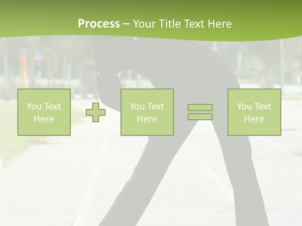 Happy Action Fit PowerPoint Template