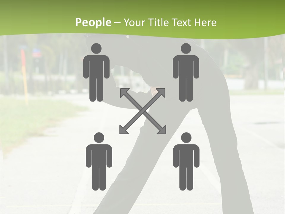 Happy Action Fit PowerPoint Template