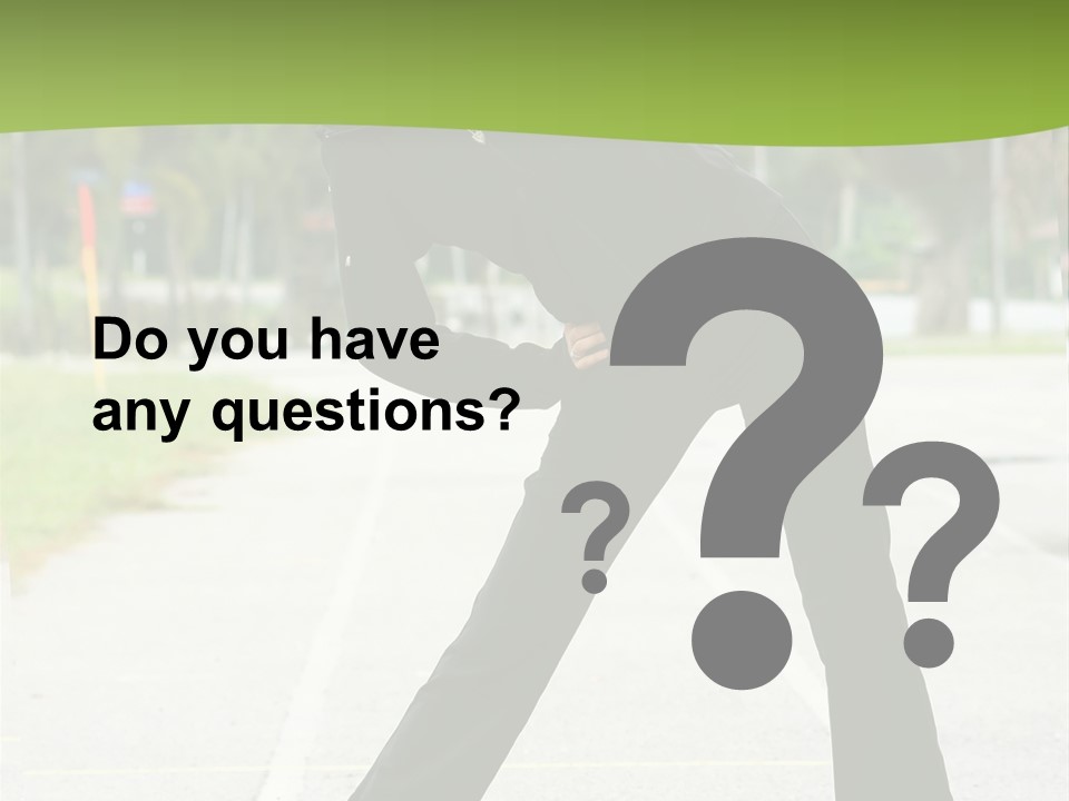 Happy Action Fit PowerPoint Template