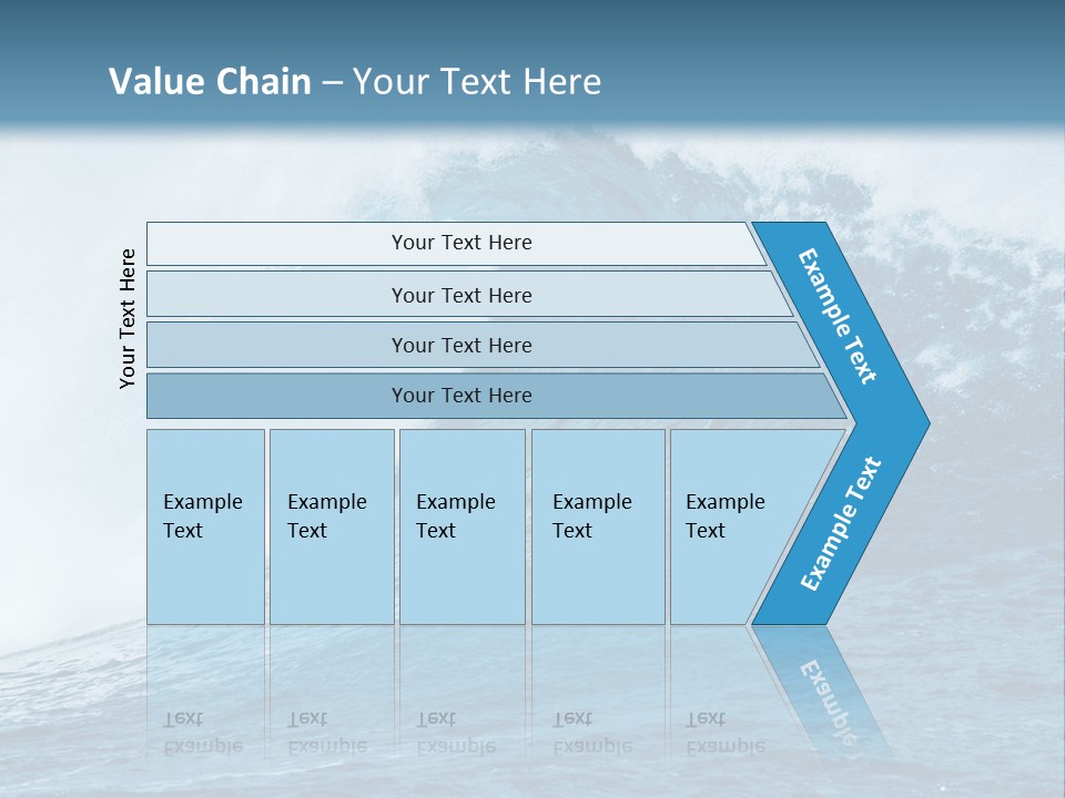 Sports Action Spray PowerPoint Template