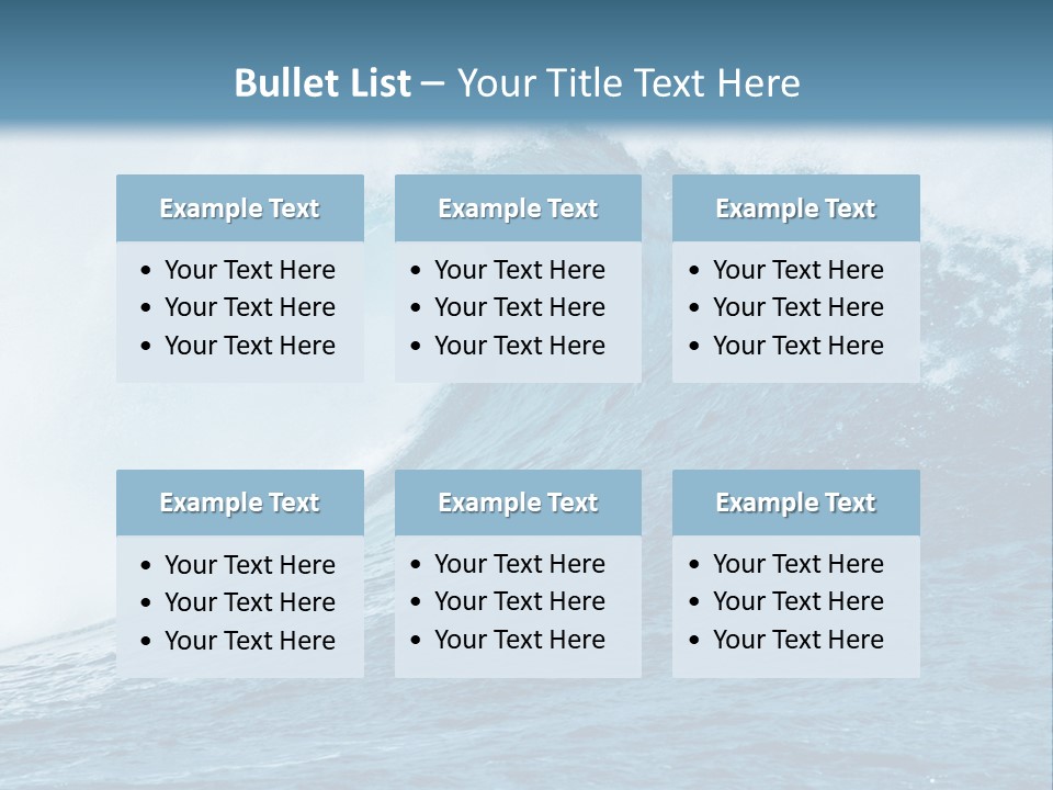 Sports Action Spray PowerPoint Template