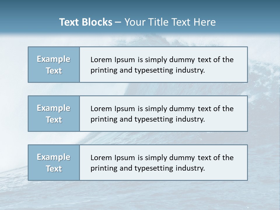 Sports Action Spray PowerPoint Template