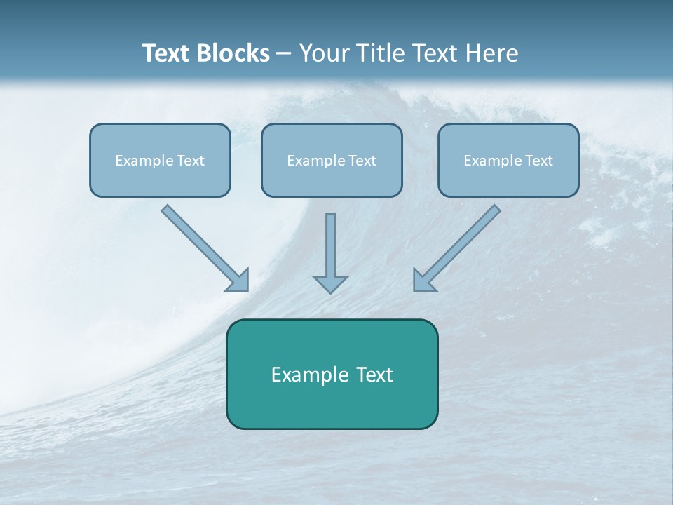 Sports Action Spray PowerPoint Template