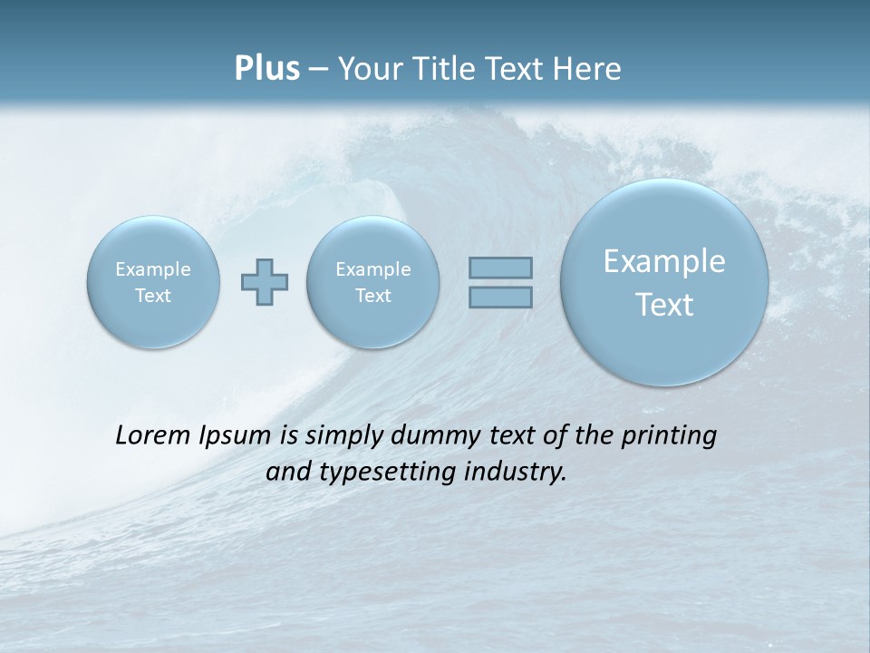 Sports Action Spray PowerPoint Template