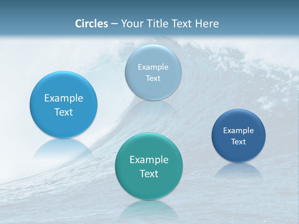 Sports Action Spray PowerPoint Template